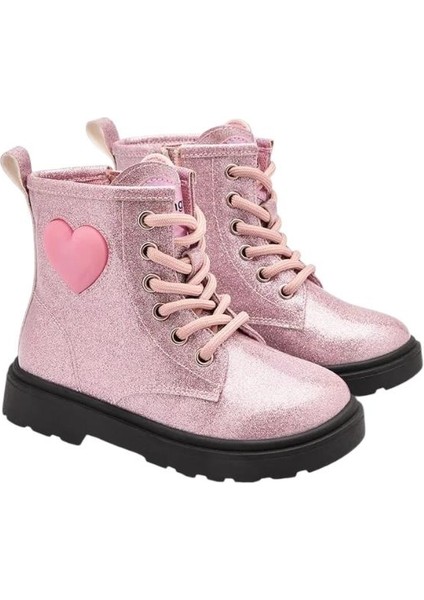 Geniş Kalıp Trooper Kız Çocuk Bağcıklı Fermuarlı Işıklı Bot COSH313002 fırsatları