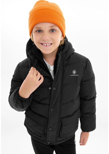 Lumbejack Glloren Dokuma Çocuk Mont Siyah fiyatları