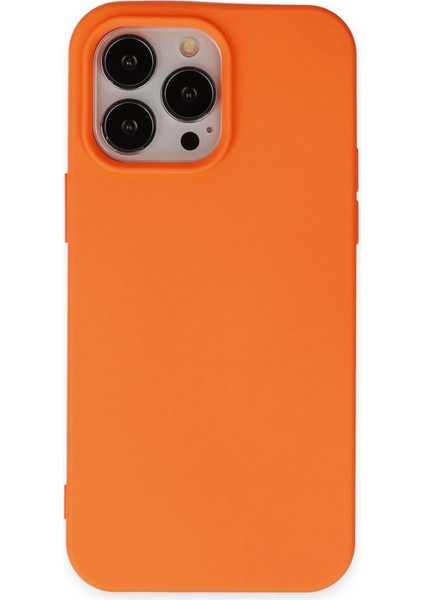 iPhone 15 Pro Içi Kadife Kaplı Esnek Silikon Kapak Ryc/ Nano Lansman