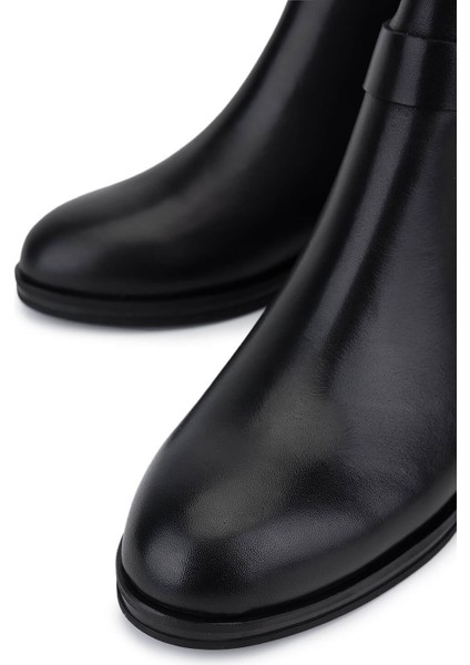 Kadın Hakiki Deri Siyah Casual Bot 599 30022 Bn Bot SK25-26 Sıyah modelleri