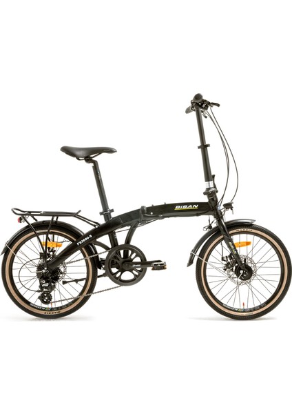 Fx 3600 Altus Katlanır Bisiklet 31.5 cm Md 20 Jant 8 Vites Siyah Beyaz Sarı