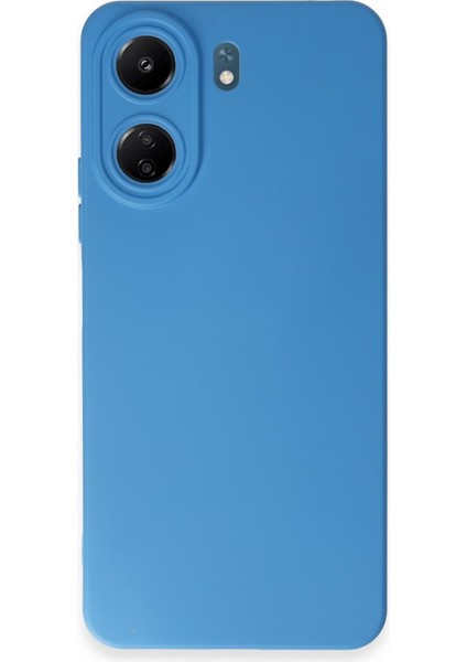 Redmi 13C Içi Kadife Kaplı Esnek Silikon Kapak Ryc/ Nano Lansman