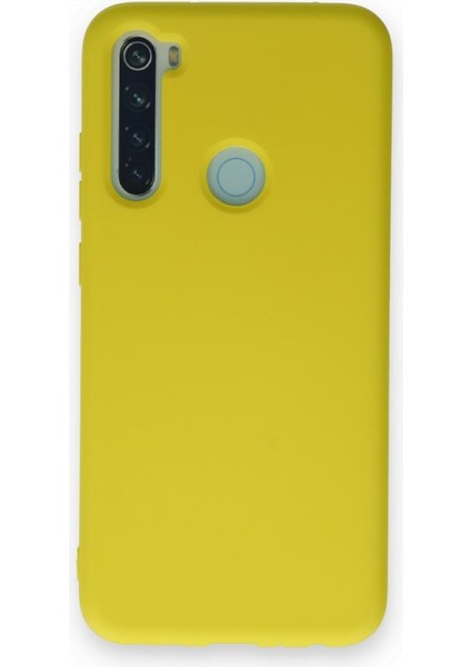 Redmi Note 8 Içi Kadife Kaplı Esnek Silikon Kapak Ryc/ Nano Lansman