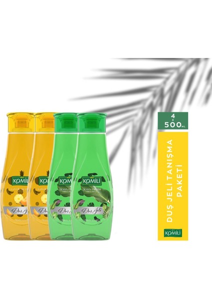 2x Egzotik Meyveler 2x Orman Esintisi Duş Jeli 4X500 ml