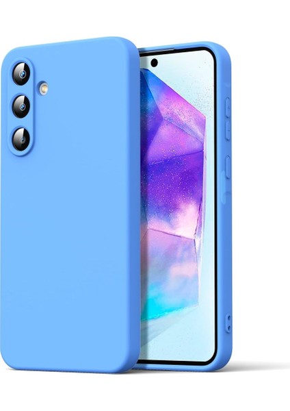 Samsung Galaxy A16 5g Içi Kadife Kaplı Esnek Silikon Kapak Ryc/ Nano Lansman