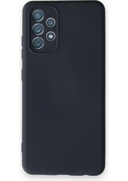 Samsung Galaxy A52 Içi Kadife Kaplı Esnek Silikon Kapak Ryc/ Nano Lansman