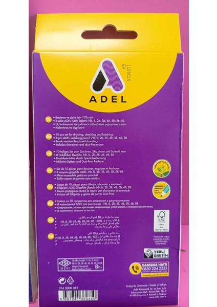 Eskiz Defteri (A4 Boyutunda ) , Adel Dereceli Kalem Seti fırsatları