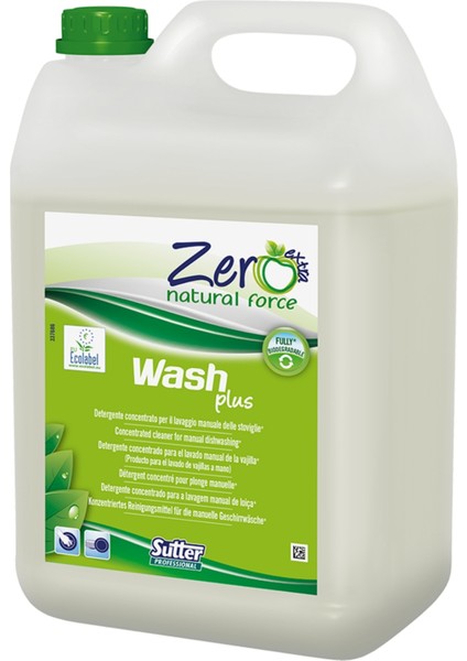 Wash Plus Doğal Sıvı Bulaşık Deterjanı 5 kg
