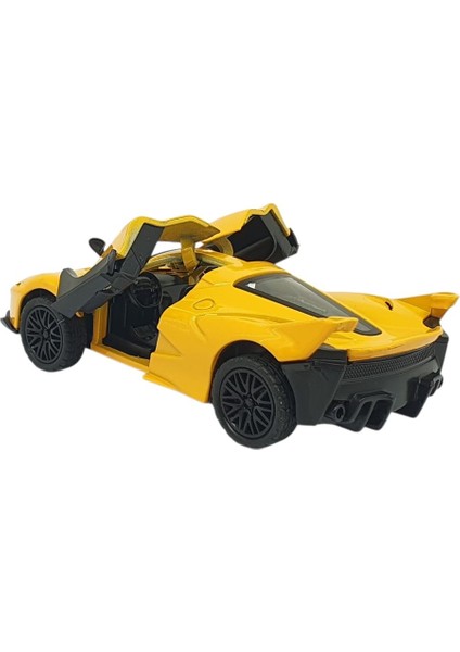Vardem Çek Bırak Metal Arabalar 13 cm - SR2212- Sarı modelleri