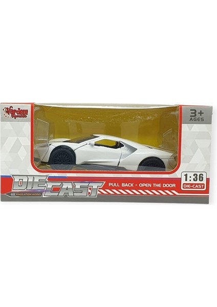 Vardem Çek Bırak Metal Arabalar 13 cm - SR2211- Beyaz indirimleri