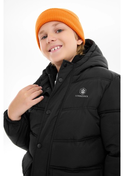 Lumbejack Glloren Dokuma Çocuk Mont Siyah fırsatları