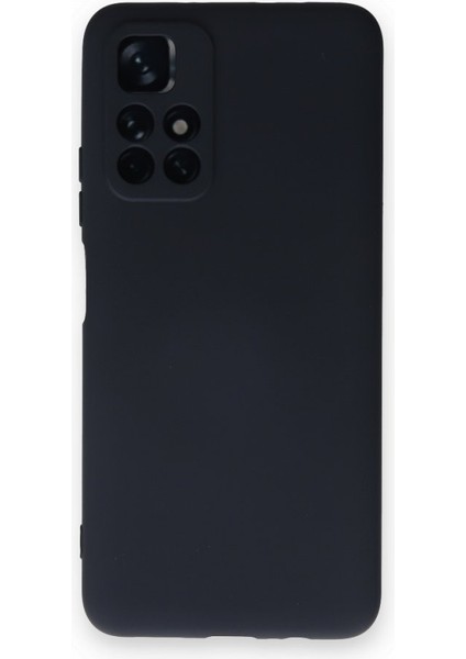 Poco M4 Pro 5g Kılıf Içi Kadife Kaplı Nano Silikon Kapak - Lacivert