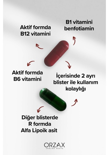 Asfstore Ocean Neurobexol 60 Kapsül 2 Adet modelleri