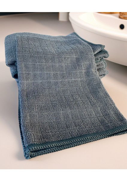 Aliva's Premium Emiciliği Yüksek Kareli Mikrofiber Genel Temizlik Bezi Gri Renk 40X40 cm fırsatları
