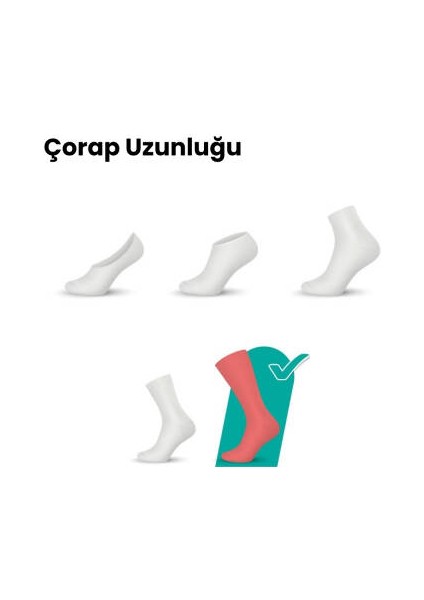 Seyahat Çorabı, 3 Adet, 43-46, %65 Pamuklu Çorap, Koyu Gri indirimleri