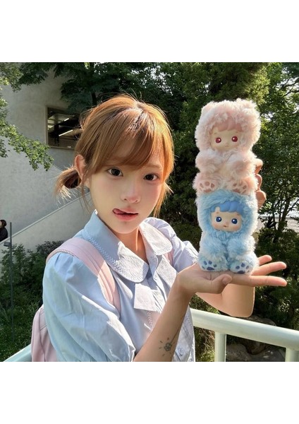 Hacipupu Kokulu Yeni Labubu Popmart Süpriz Paket 15CM Peluş Oyuncak Çanta Carm Süs Anahtarlık indirimleri