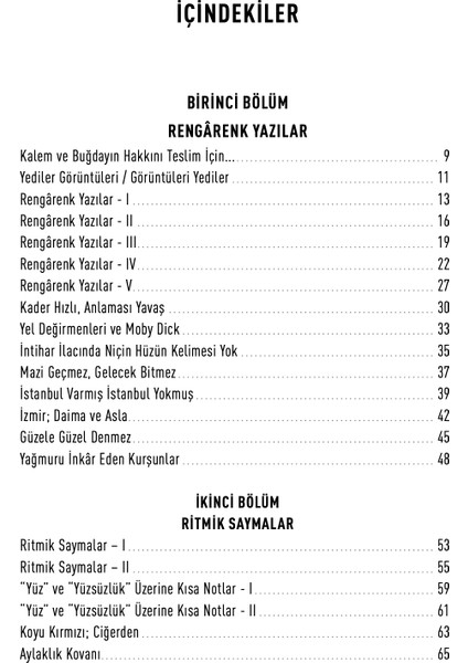 Rengârenk ve Ritmik - Hüseyin Atlansoy modelleri
