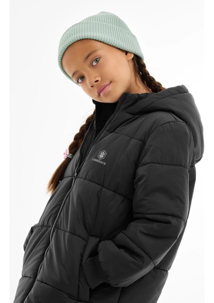 Sonne Dokuma Uzun Çocuk Mont Siyah fiyatları