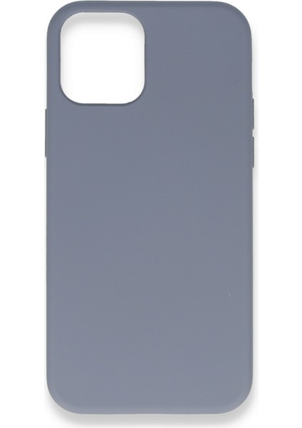 iPhone 12 Içi Kadife Kaplı Esnek Silikon Kapak Ryc/ Nano Lansman