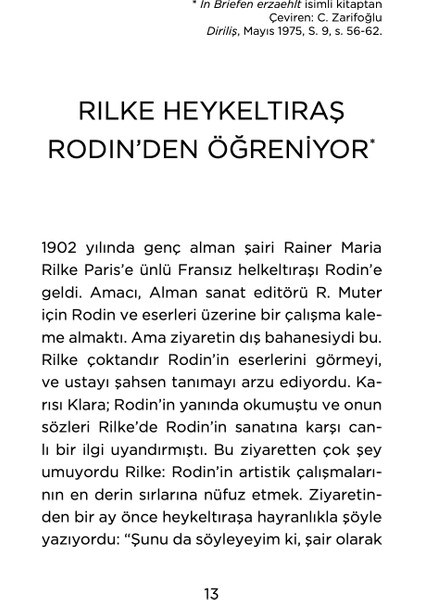 Anlamını Arayan İnsan - Cahit Zarifoğlu