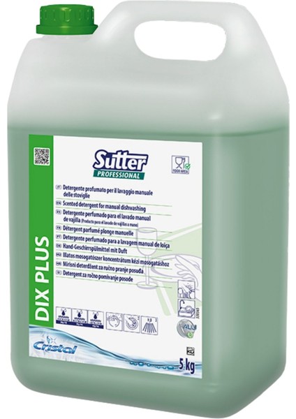 Dix Plus Kokulu Sıvı Bulaşık Deterjanı 5 kg