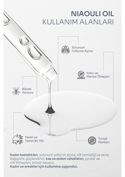 Niaouli oil - %100 Saf Analizli 10 ml modelleri