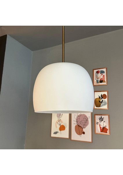 Dijon Beyaz Cam Sarkıt Avize Ince Eskitme Başlık Salon Mutfak Avizeleri Pastane Modelleri fiyatları