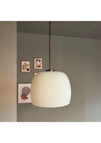 Dijon Beyaz Cam Sarkıt Avize Ince Eskitme Başlık Salon Mutfak Avizeleri Pastane Modelleri fırsatları