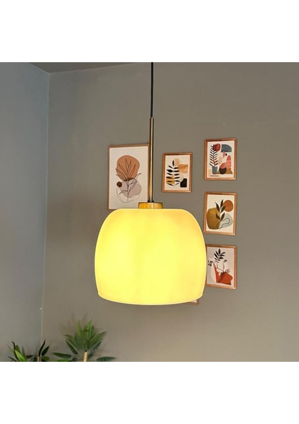 Dijon Beyaz Cam Sarkıt Avize Ince Eskitme Başlık Salon Mutfak Avizeleri Pastane Modelleri indirimleri