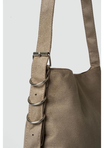 Oster Süet Omuz Çantası Vizon fırsatları