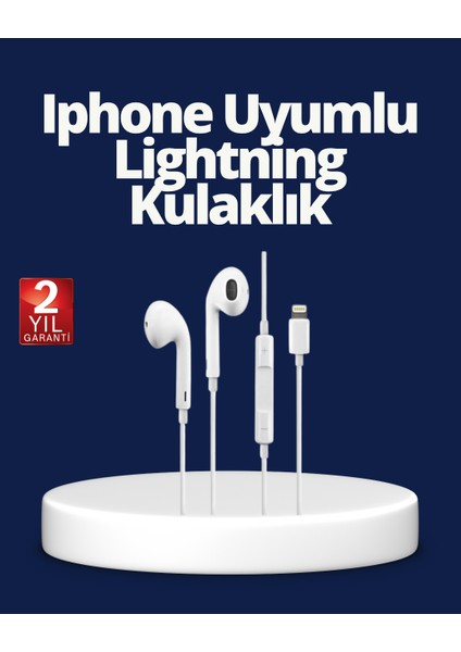 Yüksek Ses Kaliteli Mikrofonlu Kablolu Kulak Içi Kulaklık