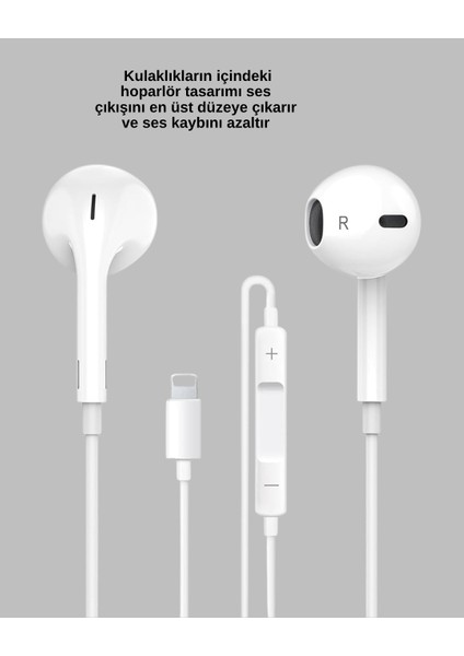 Yüksek Ses Kaliteli Mikrofonlu Kablolu Kulak Içi Kulaklık fiyatları