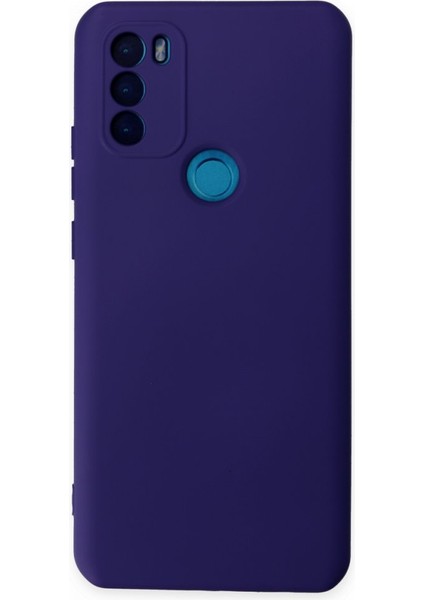 General Mobile Gm 21 Plus Kılıf Içi Kadife Kaplı Nano Silikon Kapak - Mor