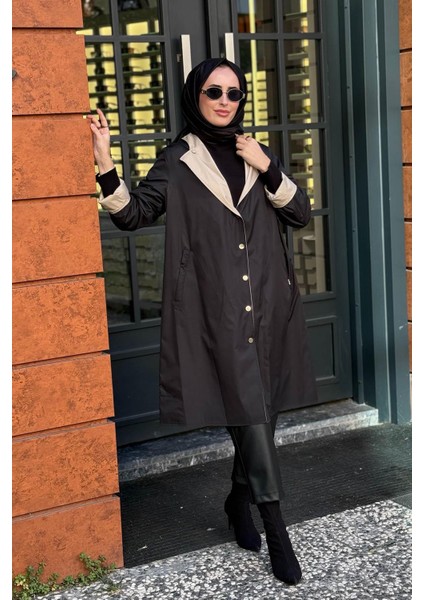 Mıss Dalida Kap T25PF-8012 Siyah