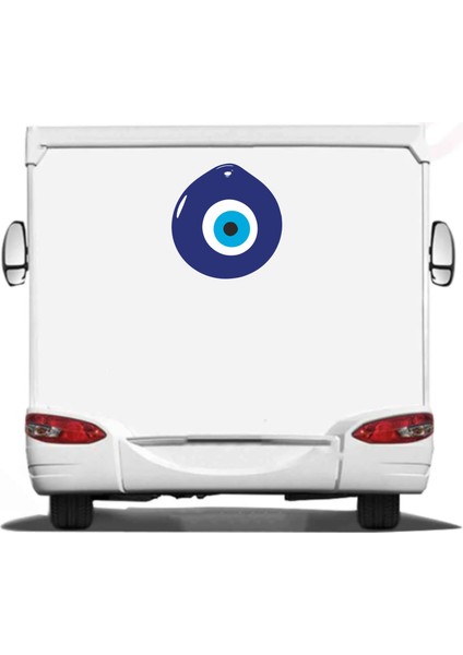 Nazar Boncuğu Sticker Araba Oto Motosiklet Karavan Araç Sticker 00005 fırsatları