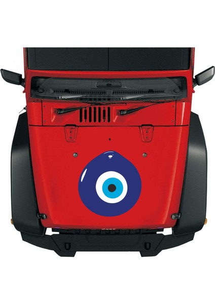 Nazar Boncuğu Sticker Araba Oto Motosiklet Karavan Araç Sticker 00005