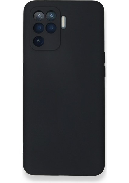 Oppo Reno 5 Lite Içi Kadife Kaplı Esnek Silikon Kapak Ryc/ Nano Lansman