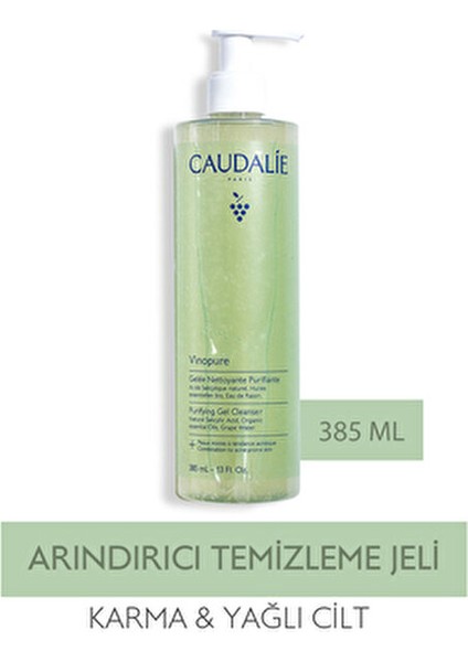 Vinopure Temizleme Jeli Arındırıcı Etkiyle 385 ml Aknelere Karşı Cilt Bakımı fiyatları
