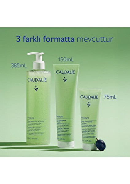 Vinopure Temizleme Jeli Arındırıcı Etkiyle 385 ml Aknelere Karşı Cilt Bakımı