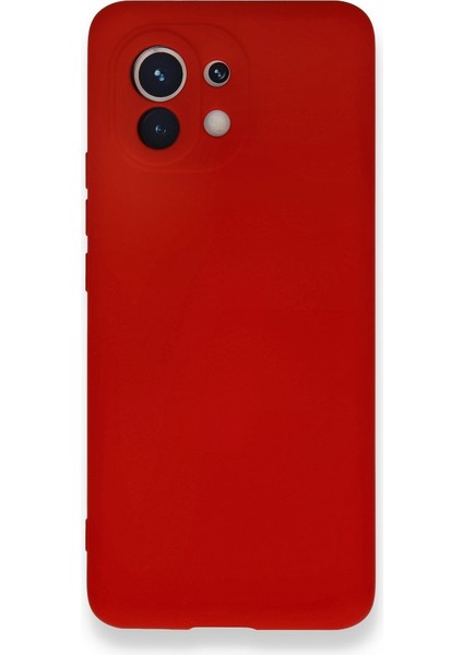 Xiaomi Mi 11 Içi Kadife Kaplı Esnek Silikon Kapak Ryc/ Nano Lansman