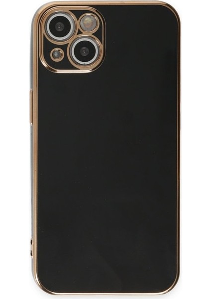 iPhone 15 Kılıf Şık ve Parlak Silikon Kapak Ryc/volet