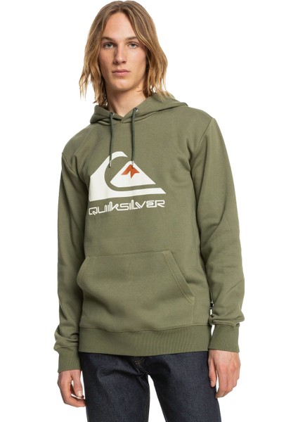 Big Logo Hood Erkek Yeşil Sweatshirt indirimleri