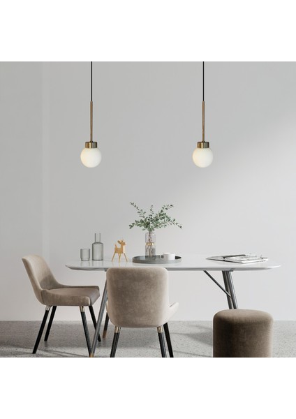 Ikili Beyaz Cam Avize Ince Eskitme Başlık Retro Sarkıt Restoran Salon Aydınlatma fiyatları