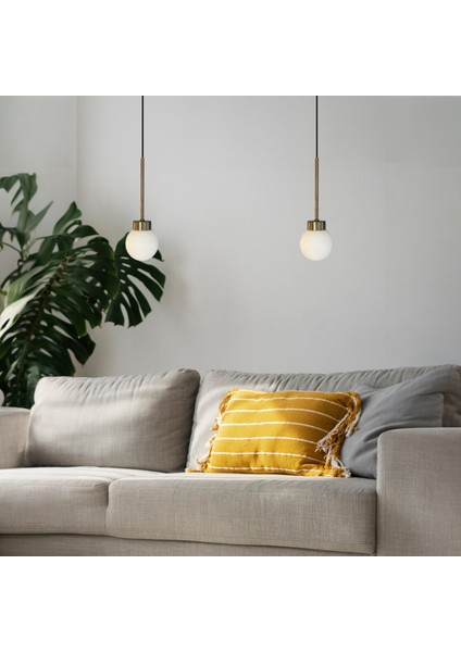 Ikili Beyaz Cam Avize Ince Eskitme Başlık Retro Sarkıt Restoran Salon Aydınlatma modelleri