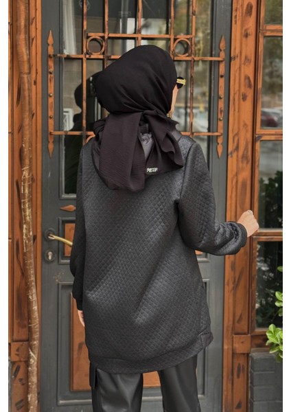 Sweatshirt KY-A24-70032 Siyah fırsatları