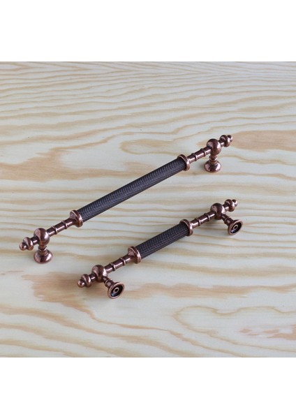 Mobilya Mutfak Çekmece Dolap Dolabı Kulpu Kulbu Kulpları Eskitme Antik Bakır Metal 128 mm modelleri