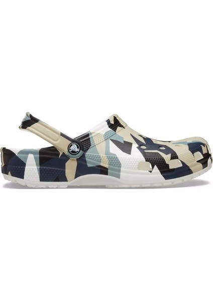 Geo Camo Clog Unisex Terlik