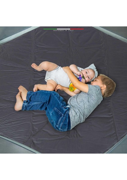 Tenda Bebek Park Yatak Oyun Parkı ve Oyun Çadırı Gri