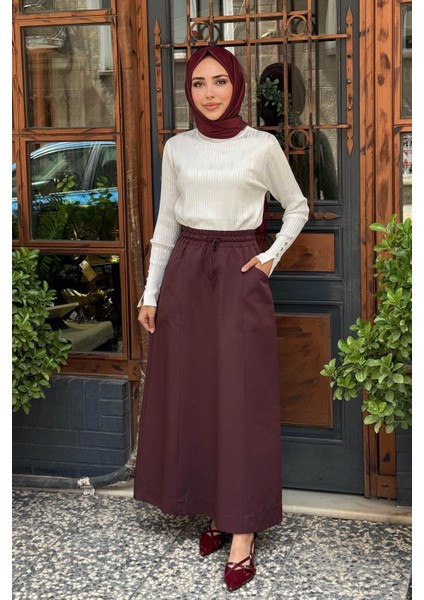 Etek KY-A25-72020 Koyu Bordo