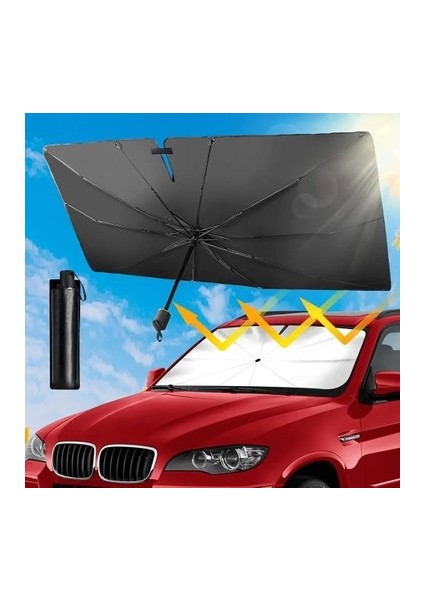 Toyota C-Hr, Nissan Qashqai, Vw Golf, Renault Fluence, Hyundai Elantra Uyumlu Oto Şemsiye
